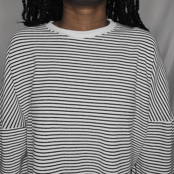 Missguided Black and White Asymmetrical Dress - Picture 4 of 4